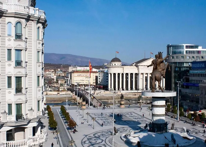 Square Macedonia Skopje